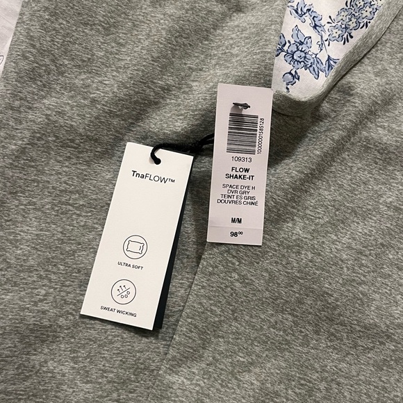 TNA flow shake it jumpsuit in Dover gray color - Picture 2 of 3